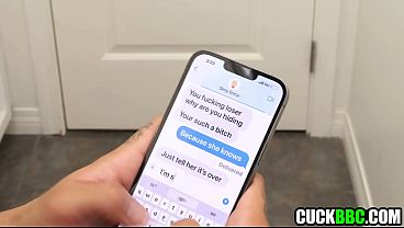 Angry GF Teaches Cuck Boyfriend A Lesson