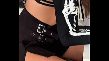 HOT TEEN 18  Brunette Gives Hardcore Sloppy Blowjob Till My Dick Cant Take Anymore in POV
