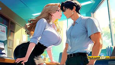 Hot MILF Gets Fucked by Obsessed Student in Library – Uncensored AI Hentai  – Cock Hero